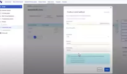 create ovhcloud professional email